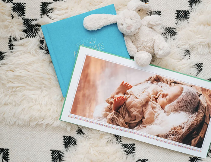 Baby photo books