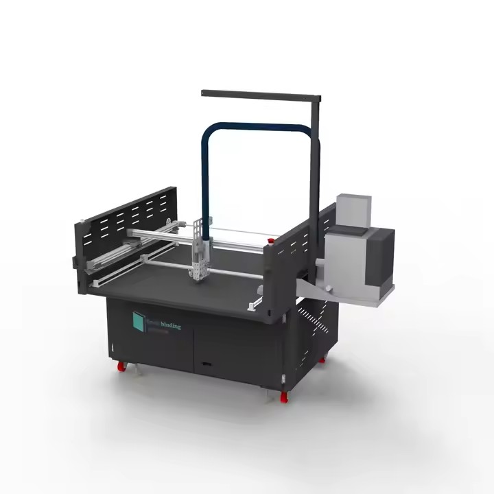 CG900 Semi-Automatic Gluing Machine Rigid Box Gluing Machine Paper Board Glue Machine for Factory